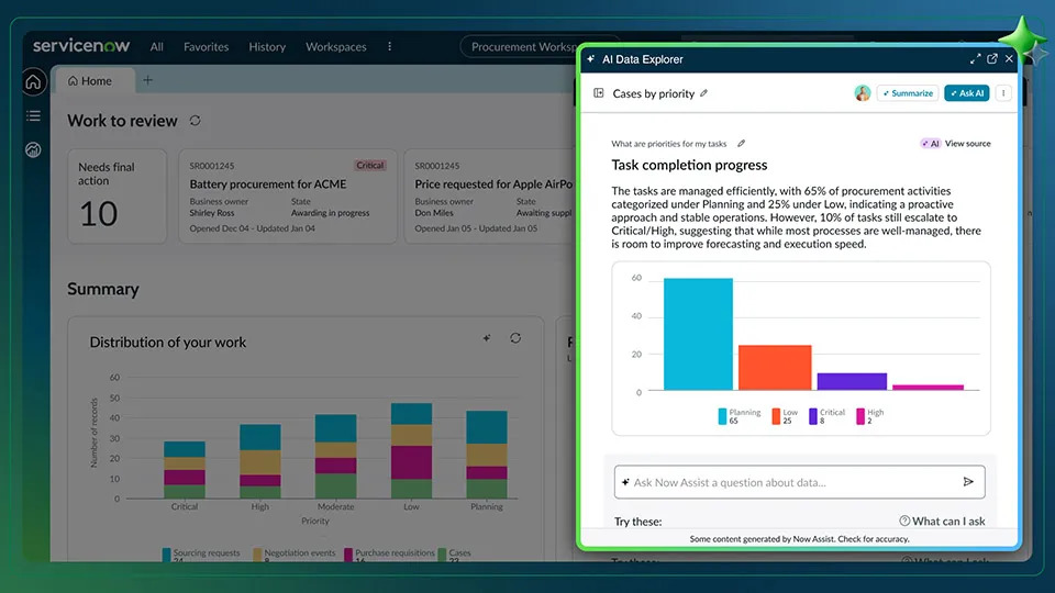 The AI Data Explorer The AI Data Explorer